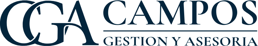 logotipo campos asesoria y gestion azul